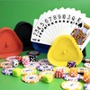 AUNMAS 4 Soportes para Cartas de Juego, Soporte de Cartas