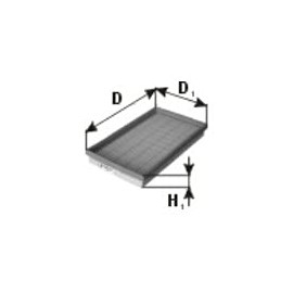 Luftfiltereinsätze WA50212 kompatibel mit PC360, MD436, MD9436, PA2103, 1457429041, 1457429957 - PZL FILTERS