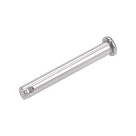 sourcing map Single Hole Clevis Bolt Stainless Steel 304 8 mm x 60 mm Flat Head Bolt