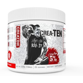 5% Nutrition CreaTEN Creatine Complex + Accelerators | Flavored Creatine Powder for Muscle Gain | Max Power, Strength, Endurance, & Recovery (225 g, Fruit Punch)