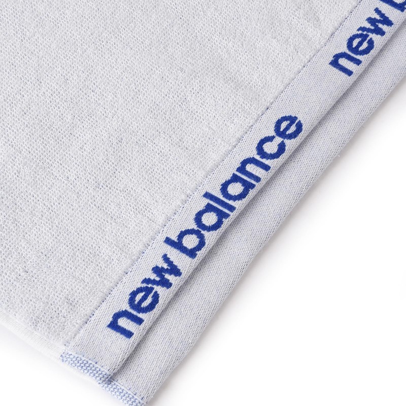 Jacquard Face Towel Big Flying NB Logo (LAM45772), WR (White