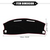 VekAuto Dashboard Cover Compatible for Dodge Charger 2005-2007, Nonslip Polyester