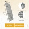 30 Pack 4x8 inch Truss Mending Plate with 8mm Nail