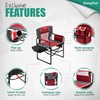 SUNNYFEEL Camping Directors Chair, Heavy Duty,Oversized Portable Folding Chair with
