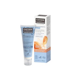 CATTIER Paris SOS Moisturising Serum - Certified Natural Cosmetics - With Natural Hyaluronic - 20 ml