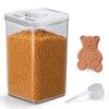 Mity rain Airtight Brown Sugar Keeper 2.8Qt/2.6L with Scoop and