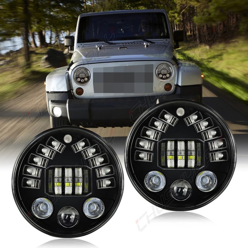 CHUSYYRAY Upgrade DOT Approved LED Headlights Turn for Mack CV713