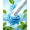 Disposable Toilet Wand Refills, 48 pcs Disposable Toilet Brush Heads,Toilet