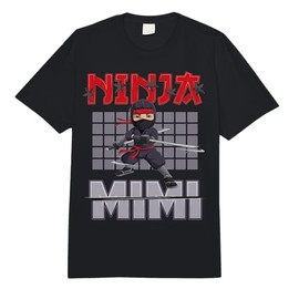 Mimi Ninja Birthday Party Ideas Birthday Ninja Mimi Comfort Colors Adult Heavyweight T-Shirt