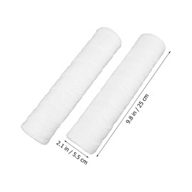 DOITOOL 2pcs 10 Wire Wound Filters Water Filter Whole House Filter Water Purifying Supplies Sink Water Purifier for Dispenser Home Strainer Water Filter Pp Cotton White