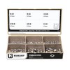Workshop Hardware 107 Piece Fastener Assortment Kit, Square Nut Set,