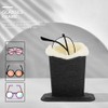 Operitacx 2 Pieces Plush Lined Glasses Holder Glasses Stand Case