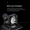 PCCOOLER CPU Air Cooler with Digital Display, ARGB Version, 4