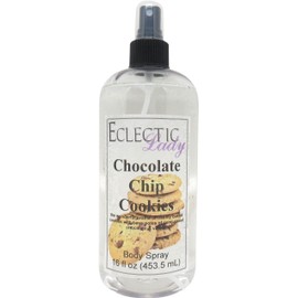 Chocolate Chip Cookies Body Spray, 16 ounces, Body Mist for Women with Clean, Light & Gentle Fragrance, Long Lasting Perfume with Comforting Scent for Men & Women, Cologne with Soft, Subtle Aroma For