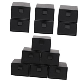 FRCOLOR Travel Jewelry Organizer Box Trays Ring Holder Necklace Earring Storage Case