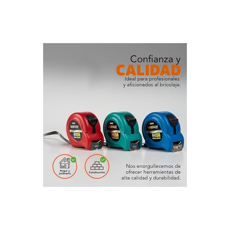 Pack x2 Cinta Metrica - Flexometro 3 metros Flexometro 5