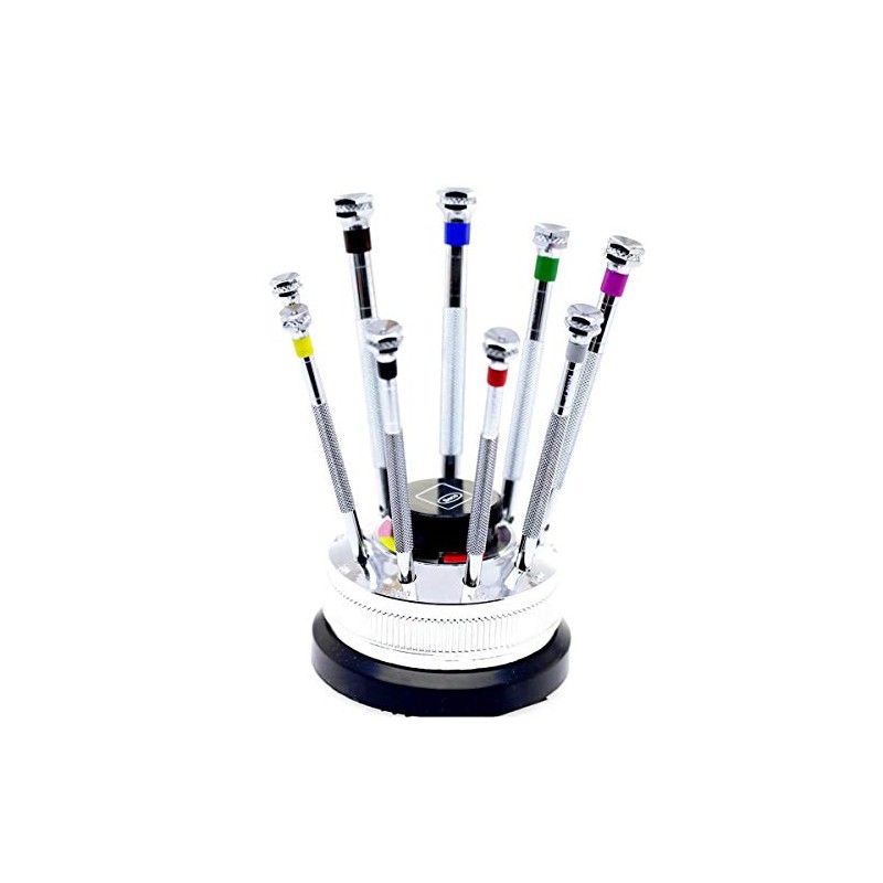 Set of 9 Screwdrivers With Swivel Mount - Beco 205930