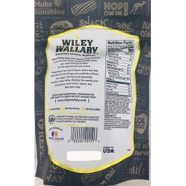 Wiley Wallaby FAMILY SIZE Soft & Chewy CLASSIC BLACK Gourmet Licorice 24 Oz Bag