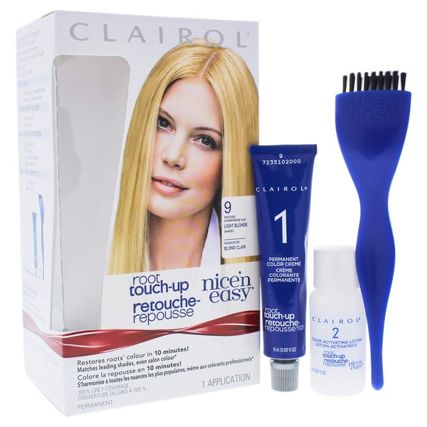 Clairol Nice N Easy Root Touch-up Permanent Color, 009 Light Blonde