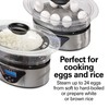 Hamilton Beach Digital Electric Food Steamer & Rice Cooker for