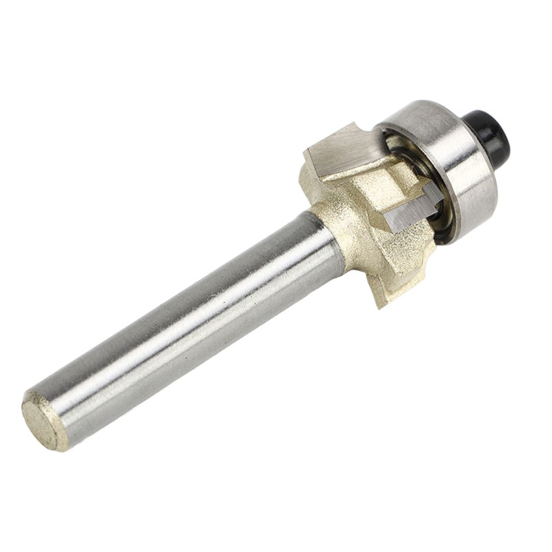 1/4in Shank Architectural Router Bit 4 Flute Round Corner Molding