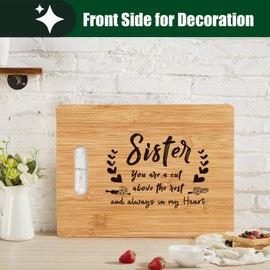 Sister Bff Bestie Cutting Board Gift - You're A Cut Above The Rest