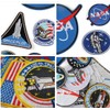 Pack of 12 astronaut patches, iron-on astronaut patch for NASA