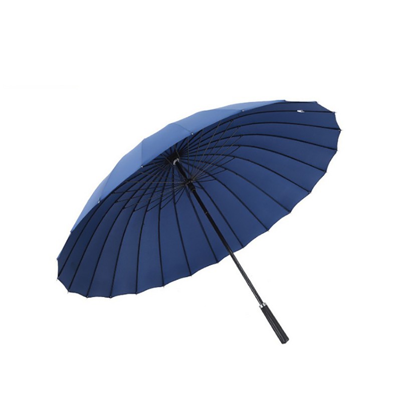 Long Handled Umbrella 24 Rib Large Windproof Reinforced Straight Umbrella