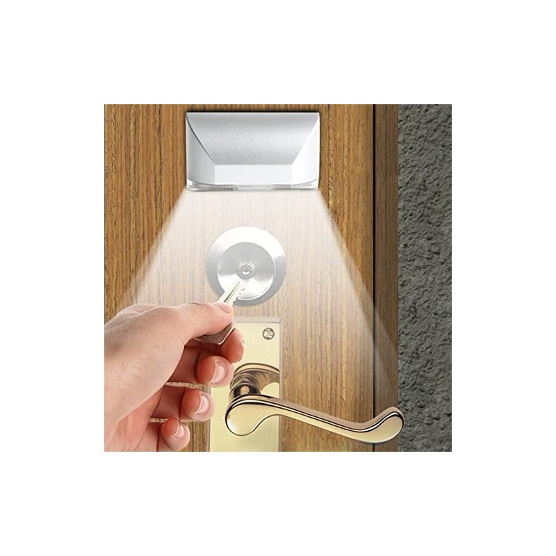 LZPGITGD Door Light, Keyhole Light with Auto Sensor Motion Detector,