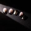 Long Press on Nails for Women Black Square Fake Nails