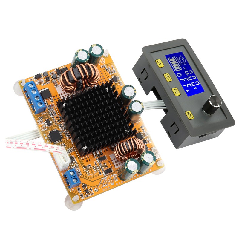 DCDC Adjustable 5A LCD Digital Automatic Stepup Stepdown Voltage Module