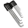 Sealey Ak7174 Hex Key Set 9Pc Extra-Long Stubby Element Metric