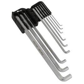 Sealey Ak7174 Hex Key Set 9Pc Extra-Long Stubby Element Metric