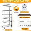 Meonum Plant Shelf with Grow Lights, 5.9FT 6 Tier DIY