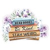 (3pcs) Read Books, Be Kind, Stay Weird Sticker, Book Stickers,