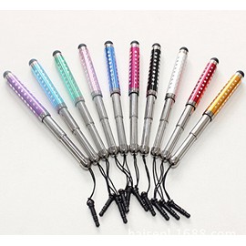 10x Retractable Stylus Pen for Tablet PC Smartphone PDA