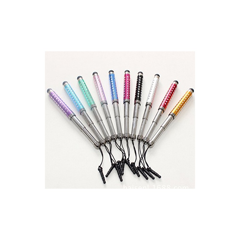 10x Retractable Stylus Pen for Tablet PC Smartphone PDA
