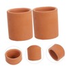 KONTONTY 8pcs Mini Ceramic Basin Earthenware Pot Small Pots for