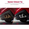 Upower Dual Exhaust Tip 3 Inch Inlet 3" outlet 9.5"