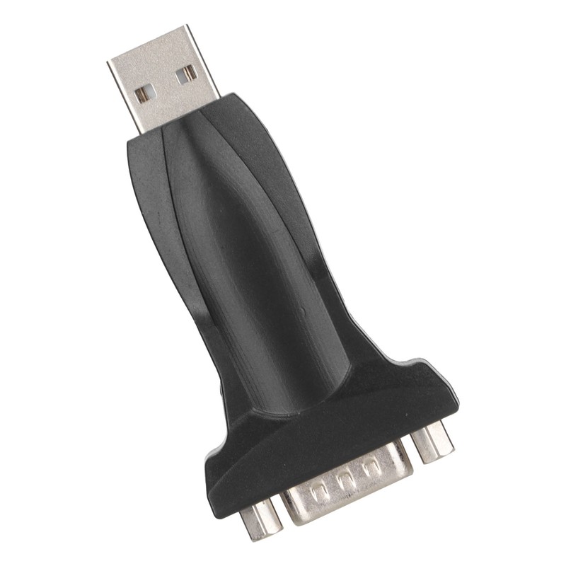 USB to RS232 Converter Male 9 Pin Serial Built In