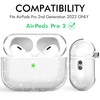 NIUTRENDZ AirPods Pro 2 Case Clear 2022 Soft TPU Protective