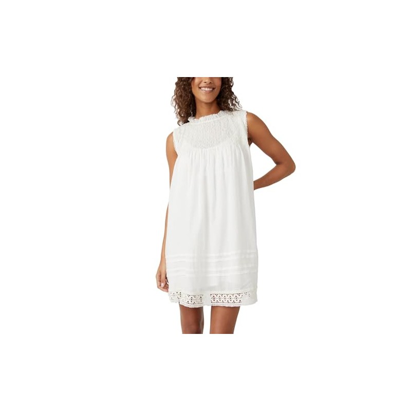 Free People Women's Shea Solid Mini, Ivory