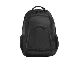 Port Authority Xtreme Backpack. BG207, Dark Grey/ Black/ Black, OSFA
