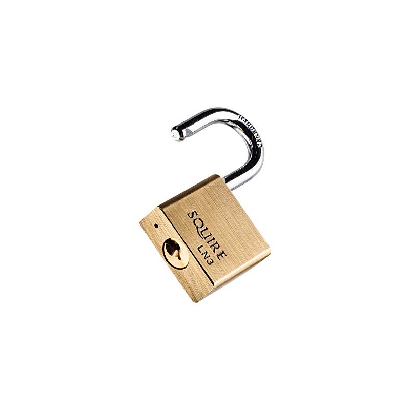 Henry Squire Lion Premium Solid Brass 4 Pin Padlock, 31.5