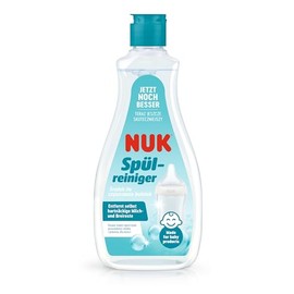 NUK Baby Bottle Cleanser | 500 ml | Ideal for Cleaning Baby Bottles, Teats & Accessories | Fragrance Free Cleaner | pH Neutral | 100% Recyclable Bottle