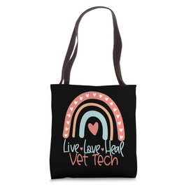 Vet Tech Veterinary Technician Graduation 2024 Appreciation Tote Bag