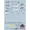 Fluorescent Water Transfer Decal for Robot MS Models, HG RG