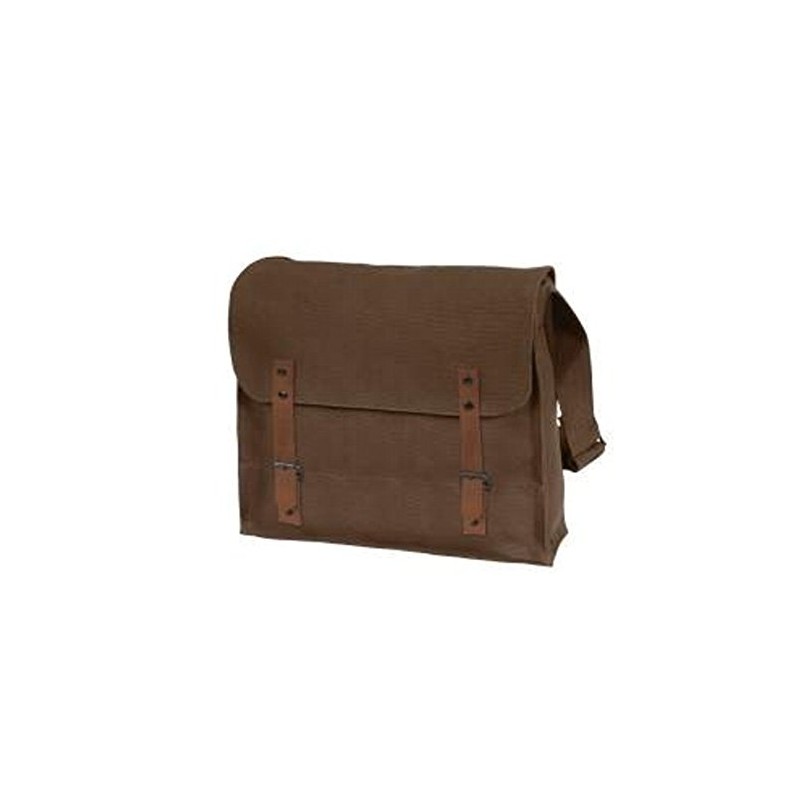 US Army Medic Bag Shoulder Bag Messenger Canvas (Brown), brown