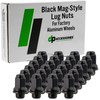 DPAccessories Lug Nuts Compatible with 1996-2002 Toyota 4Runner | Black