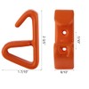 TUBYIC Wheel Display Hooks, Car Rim Wheel Display Hooks Solid